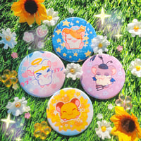 Image 1 of hamtaro buttons