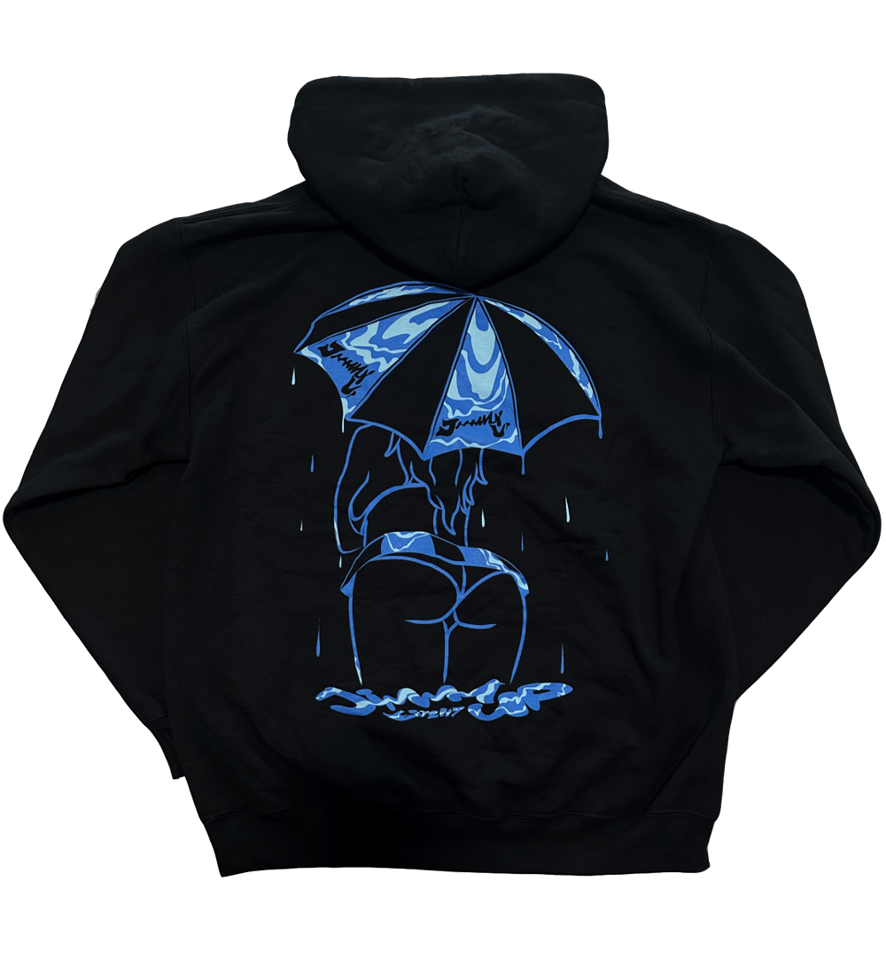 Image of Umbrella Girl Rain Drip Hoodie