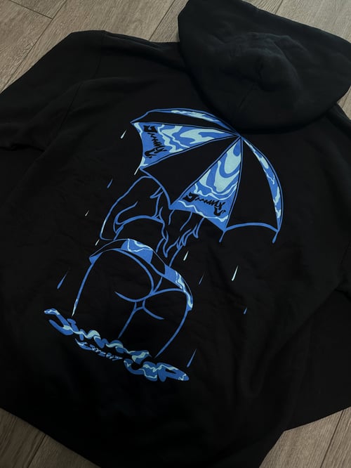 Image of Umbrella Girl Rain Drip Hoodie