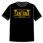 Image of SANTANA BLACK TSHIRT
