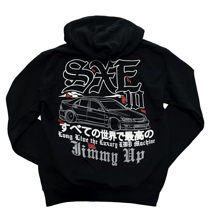 Image of SXE10 Roses Hoodie (Sml/3x/4x)