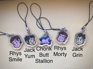 Image of PRE-ORDER: 1in Borderlands Phone Charms