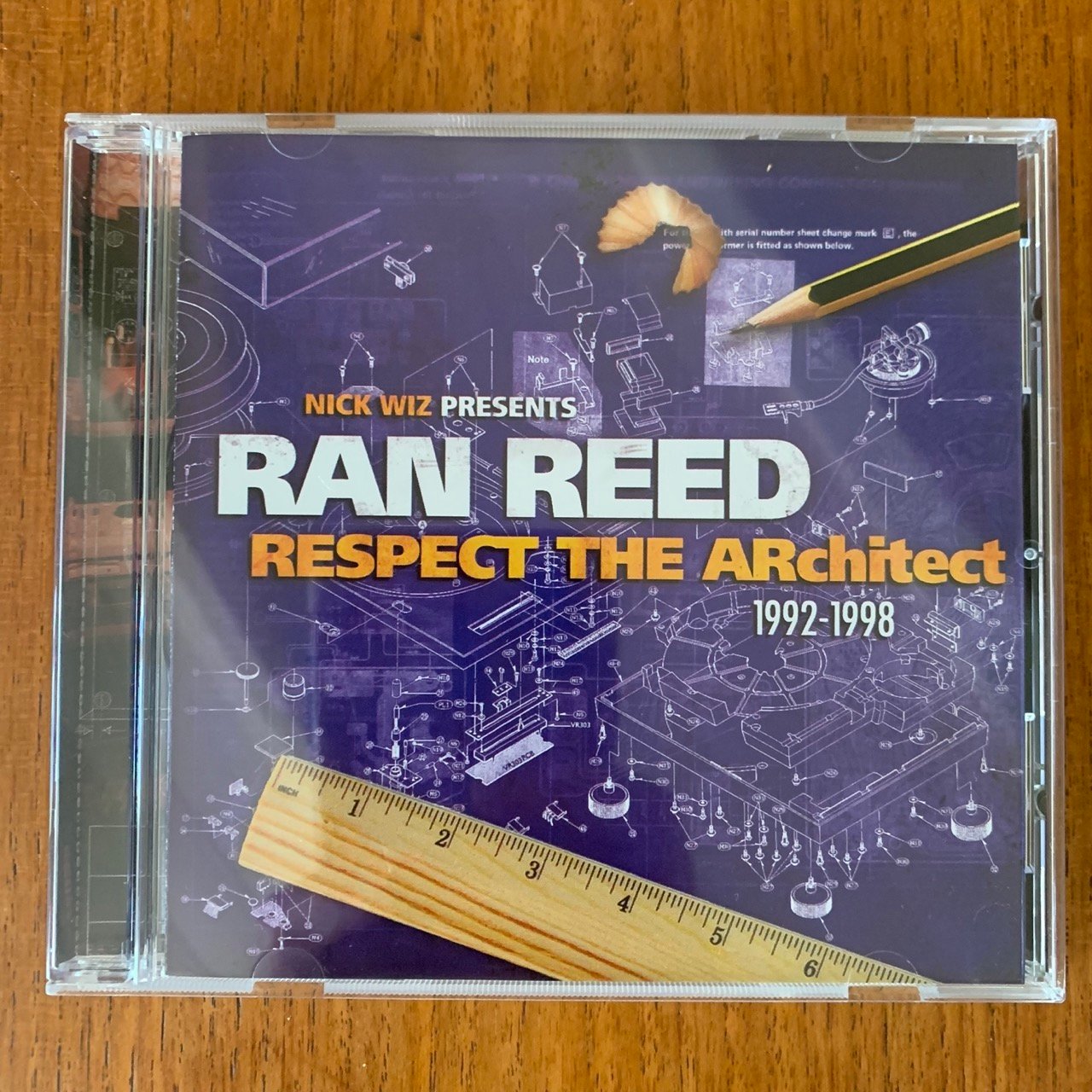 Image of Ran Reed - Respect the Architect [1992-1998] CD [Reissue]