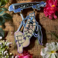 Image 2 of Vine Bound Liu Qingge Enamel Pin