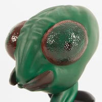 Image 4 of Insectoid Extraterrestrial, Hand Painted, 3D Sculpted Alien Bust