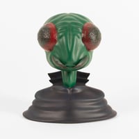 Image 3 of Insectoid Extraterrestrial, Hand Painted, 3D Sculpted Alien Bust
