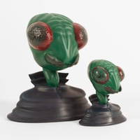 Image 2 of Insectoid Extraterrestrial, Hand Painted, 3D Sculpted Alien Bust