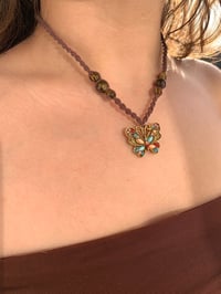Image 1 of Butterfly necklace 