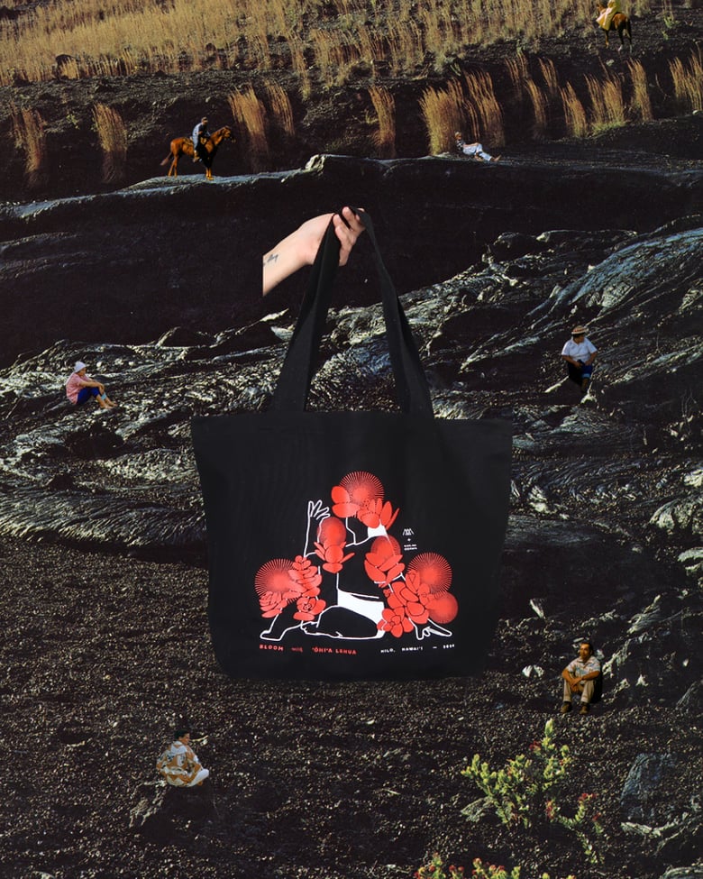 Image of Bloom With 'Ōhi'a Lehua Tote