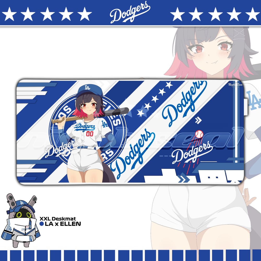 Image of Dodgers x Waifus /  XXL Desk mats
