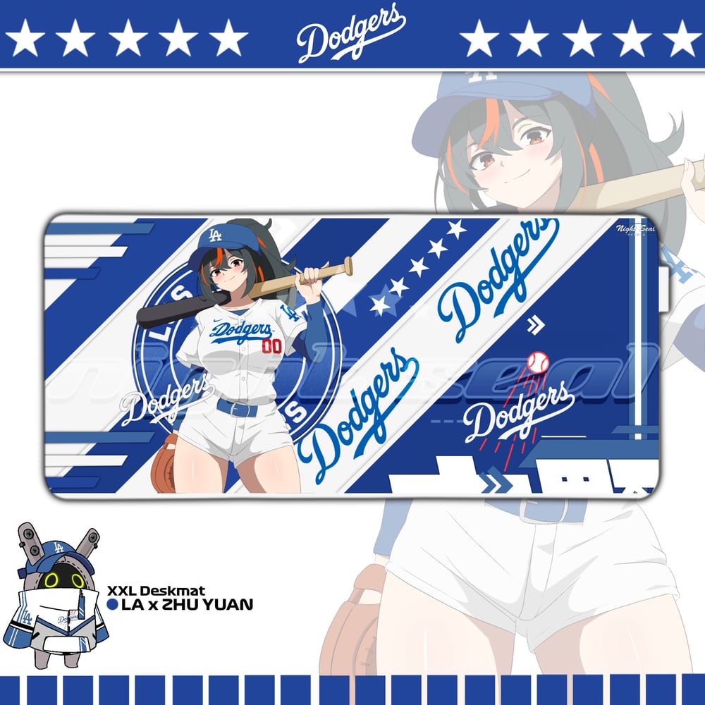 Image of Dodgers x Waifus /  XXL Desk mats