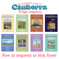 Image 1 of Canberra Magnets!