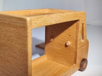 Image 8 of 1/6 scale dollhouse Movable cartoon storage trolley