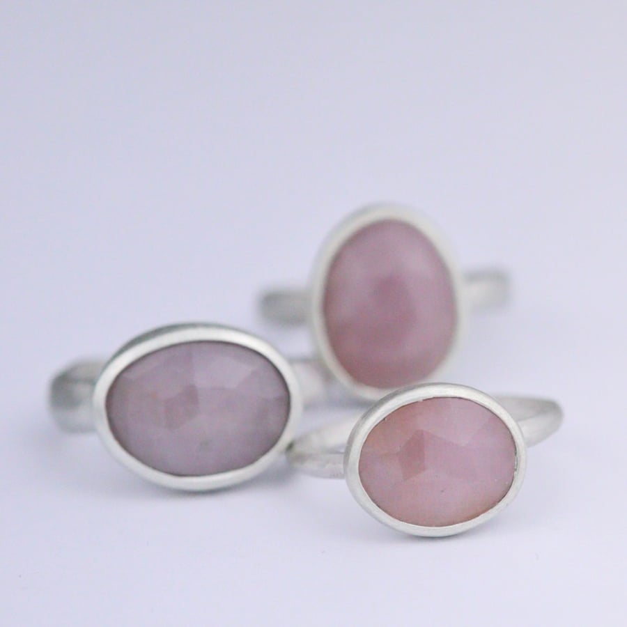 Image of PINK SAPPHIRE RING