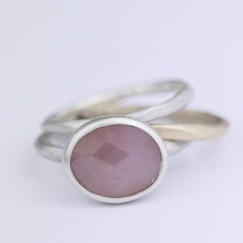 Image of PINK SAPPHIRE RING 