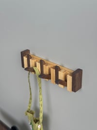 Image 7 of Miniature Wall-Mounted Coat Rack for dollhouse