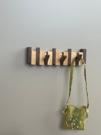 Image 8 of Miniature Wall-Mounted Coat Rack for dollhouse