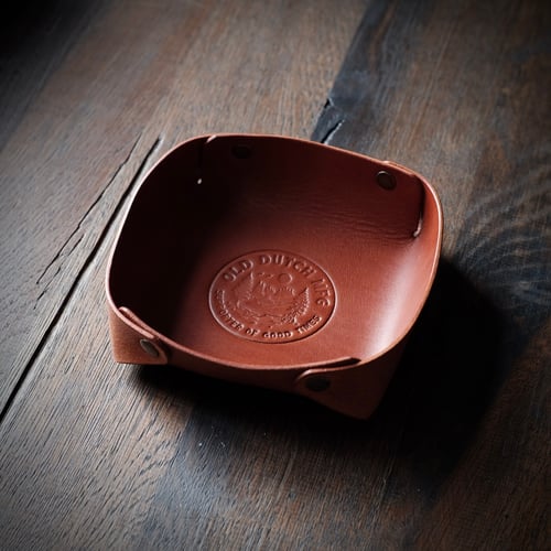 Image of Old Dutch valet tray "supporter of good times" (cognac)