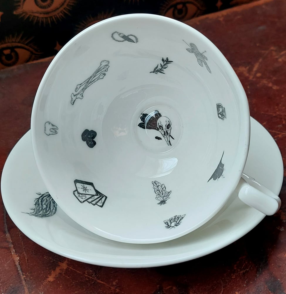 Image of Witch cup and saucer 