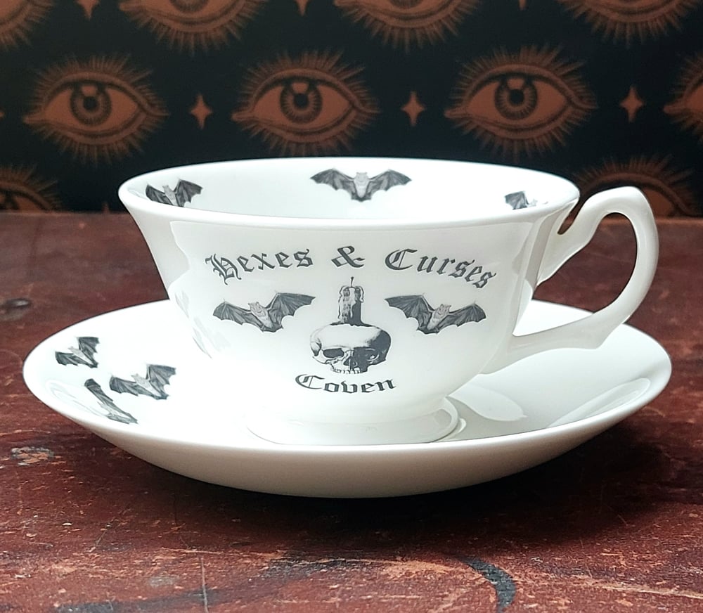 Image of Hexes and curses teacup