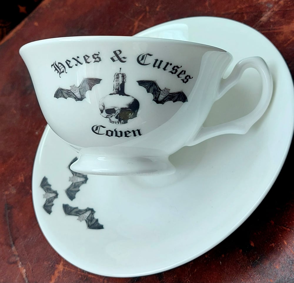 Image of Hexes and curses teacup