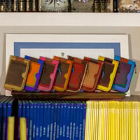 Image 7 of Cartera-tarjetero beige y marrón