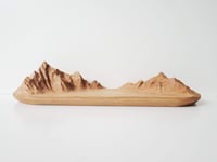 Image 2 of Plateau "Vallée" en chêne sculpté