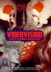 LIMITED 11: Mater Suspiria Vision ON TV 11 VideoVision Special Signed Blu-ray / DVD Design A