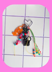 Image 1 of Lucky Bag Charms - Heart Carabiner