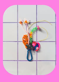 Image 1 of Lucky Bag Charms - Blue Carabiner