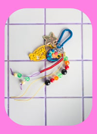 Image 3 of Lucky Bag Charms - Blue Carabiner