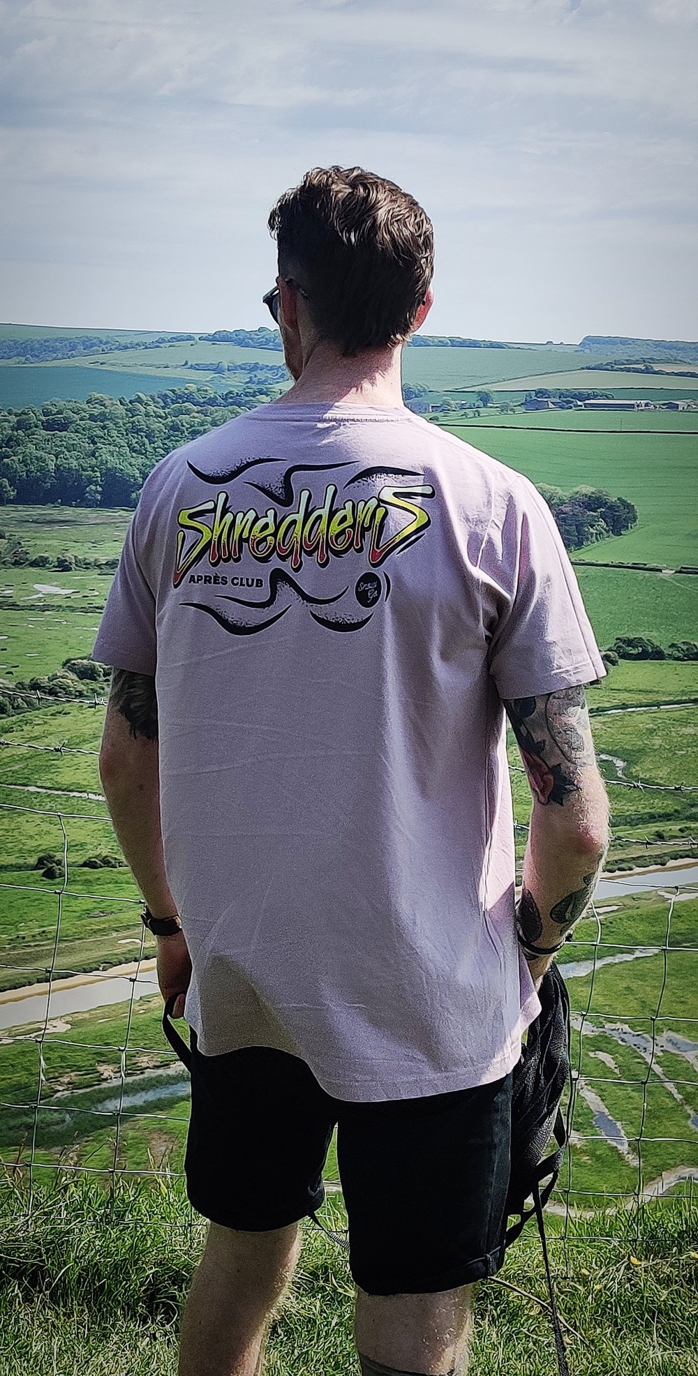 Shredders Aprés Club Tee (Dusty Pink)