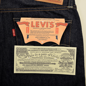 Image of Levi's 501Z XX dark blue VINTAGE by HolyHouse