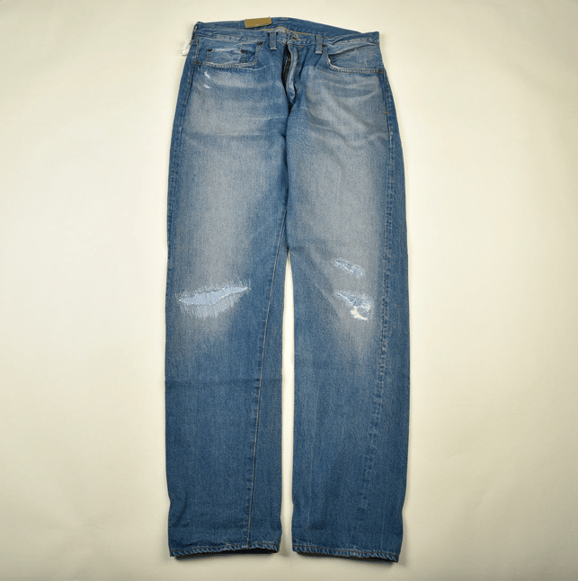 Image of Levi's 501Z XX big E light blue VINTAGE by HolyHouse