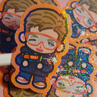 Image 1 of max water gun sticker