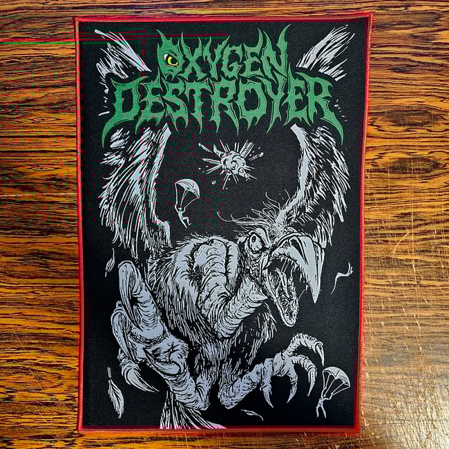 Oxygen Destroyer Woven Back Patch 