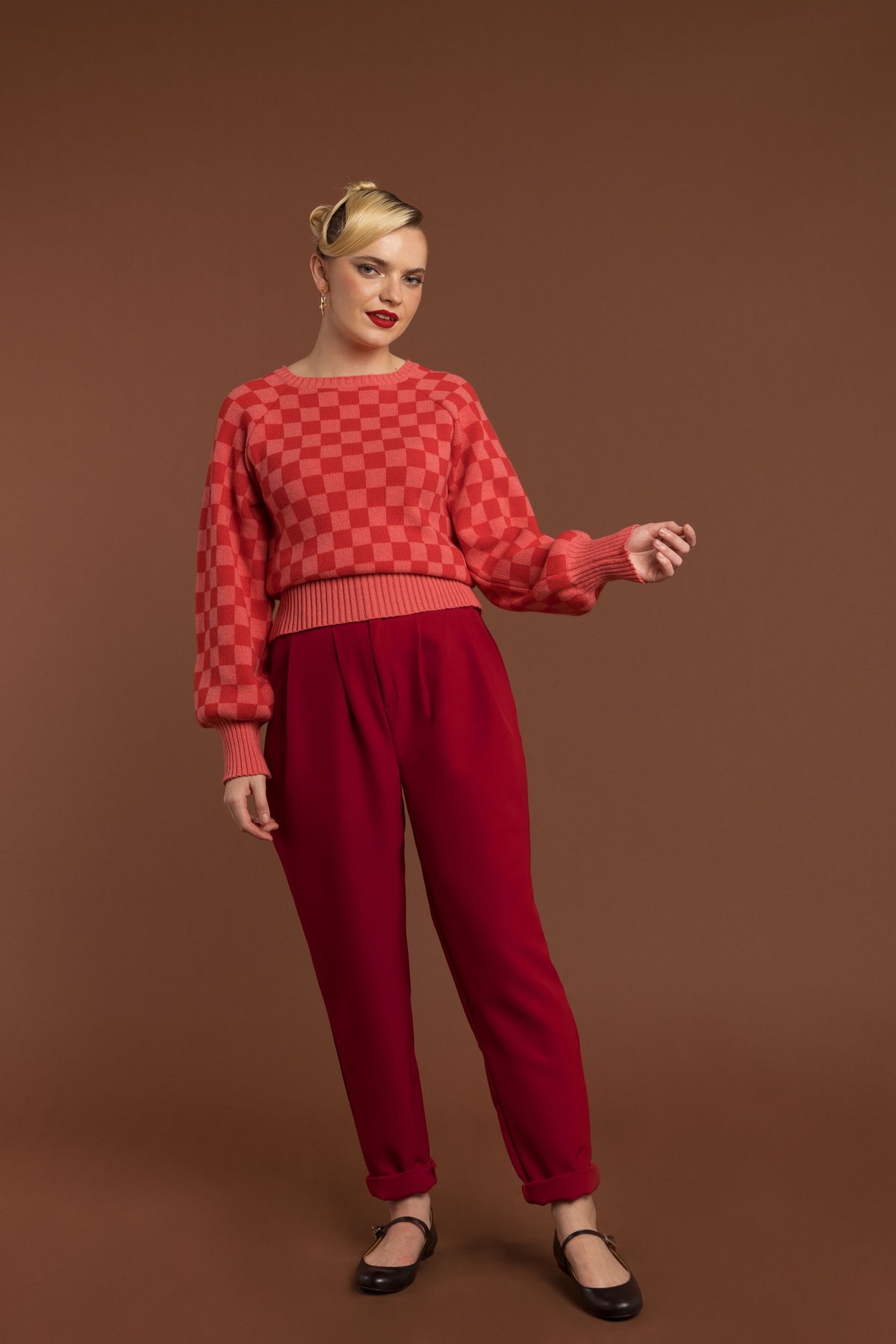 Image of REBAJAS-SALES -50% Jersey rojo y rosa