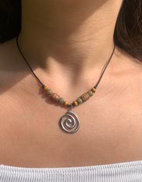 Image 1 of Spiral necklace