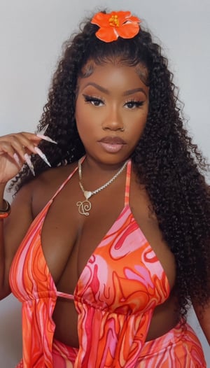 Image of 13”x4” Jerry Curly Lace Front Wig in 26”