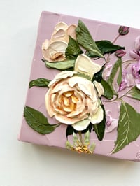 Image 3 of Last Roses On Mauve 