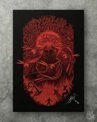 Image 5 of MORA I<br/> Red Variant<br/> <small>Limited Edition Screen Print</small>