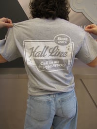 Image 1 of Hall Line T-shirt Gray *Sports*