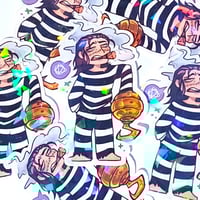 Image 1 of 『OP』Prison Croc | Impel Down Holographic Sticker