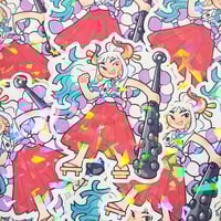 Image 1 of 『OP』Oni Prince Holographic Sticker