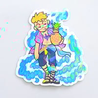 Image 2 of 『OP』Pineapple Phoenix Holographic Sticker