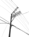 Power Lines Drawing #18 (Hamtramck)