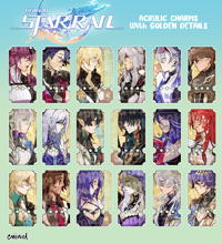 Image 1 of [PREORDER] HONKAI STAR RAIL ticket charms