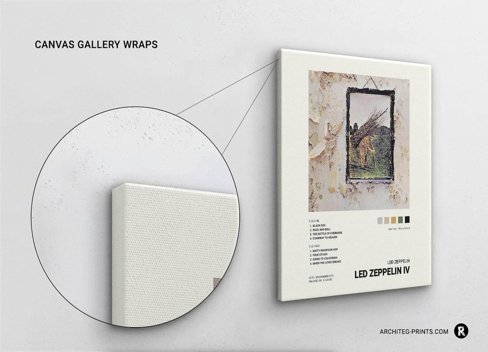 Led Zeppelin - Zeppelin IV Music Album Poster