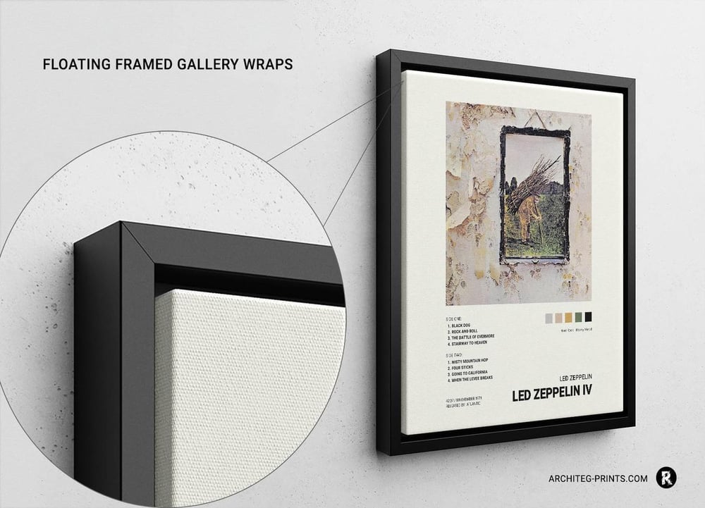 Led Zeppelin - Zeppelin IV Music Album Poster