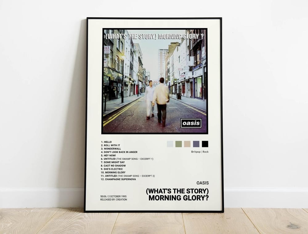 Oasis - (What’s The Story) Morning Glory Music Album Poster